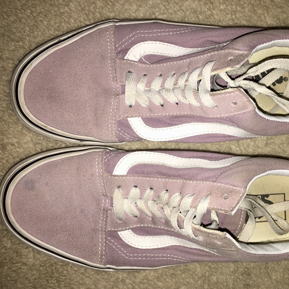 Low Top Vans Lavender
